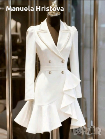 💎💎💎 Едно истинско бяло бижу 💘, снимка 2 - Рокли - 53110294