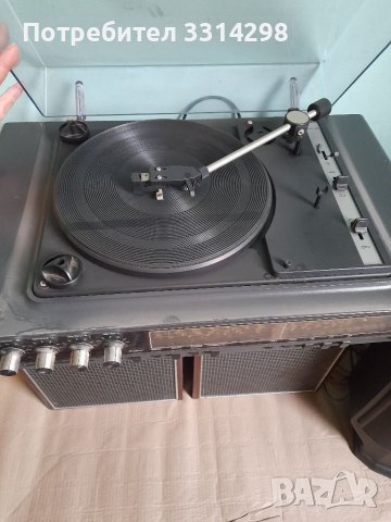 Грамофон с усилвател, снимка 3 - Грамофони - 38985625
