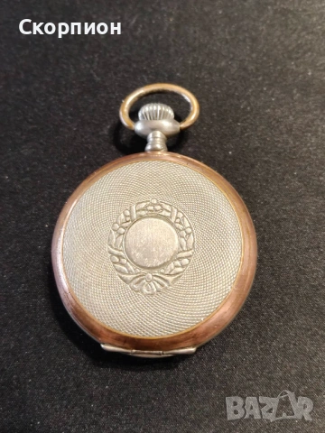 Джобен часовник - JUNGHANS - ГЕРМАНИЯ - ПРОМОЦИЯ с посребрени капаци позлата., снимка 15 - Джобни - 48361755