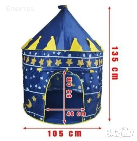 Детска палатка замък, снимка 4 - Други - 50659406