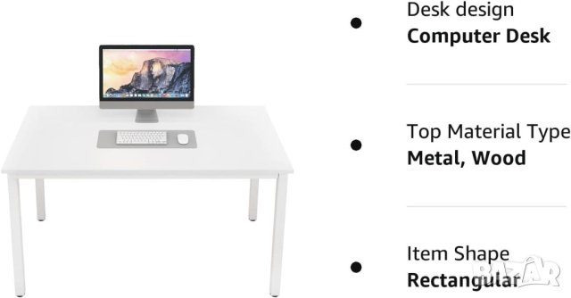ПРОМОЦИЯ Трапезна маса / бюро AC3DW-8040, снимка 4 - Бюра - 42106630