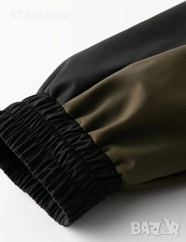 🧥 Мъжко софтшел яке с цял цип и висока яка – STBoutique, снимка 5 - Якета - 52179402