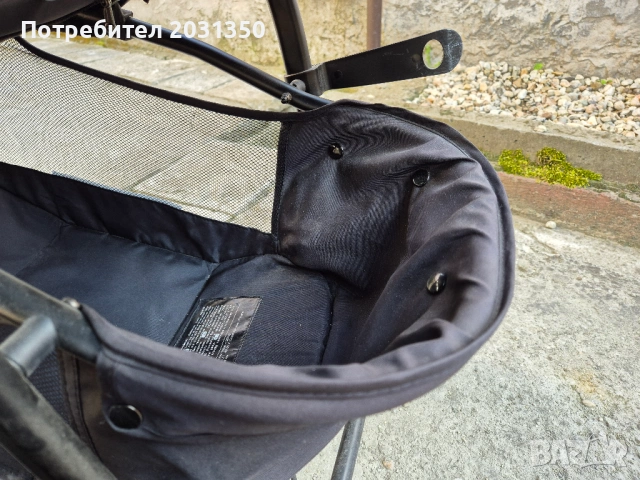 количка за близнаци EasyGo Domino-тъмно синя, снимка 8 - Детски колички - 53509636