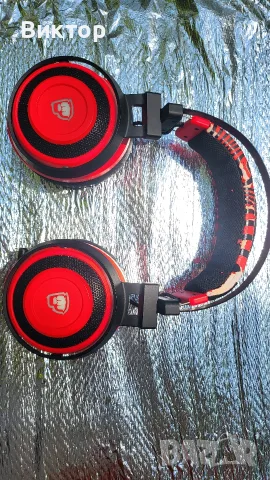 Razer Kraken Pro V2 Neon Red - Oval - PewDiePie , снимка 5 - Слушалки и портативни колонки - 55742758