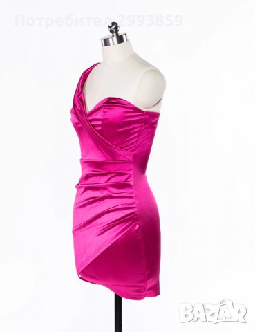 Мини рокля ФУКСИЯ*, снимка 3 - Рокли - 39227720
