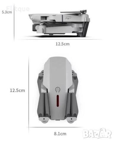 Дрон, 4k HD двойна камера, снимка 3 - Дронове и аксесоари - 52800139