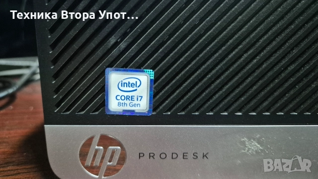 HP ProDesk 400 G5 SFF i7-8700, снимка 2 - Работни компютри - 52682266