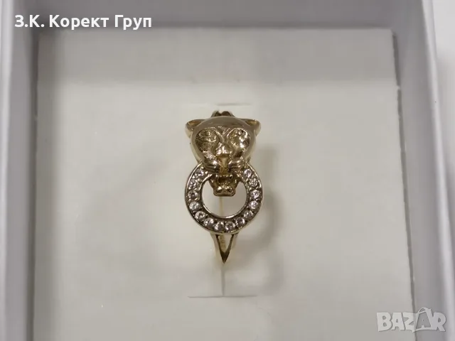Дамски златен пръстен 14К 585 / 2,00 гр., снимка 3 - Пръстени - 55782663