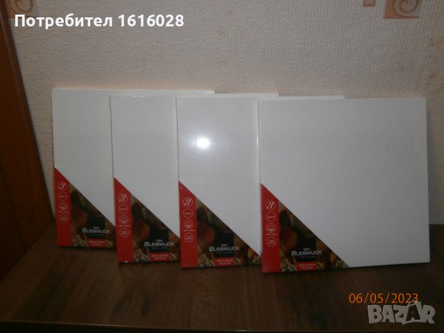 VAN BLEISWIJCK - Комплект от 3 броя Платна за рисуване, снимка 2 - Картини - 41037677