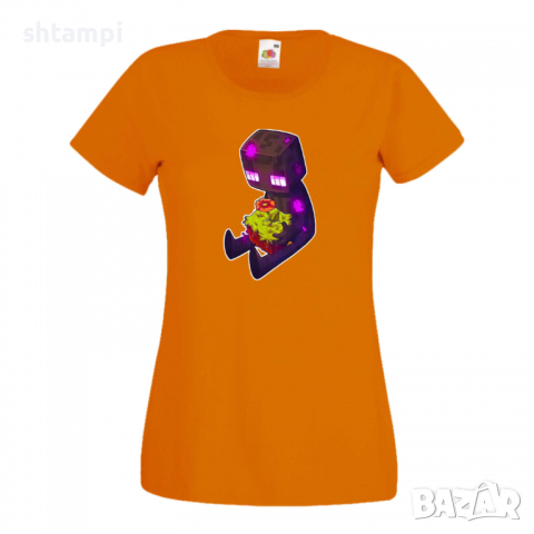 Дамска тениска Enderman 4 майнкрафт Minecraft,Игра,Забавление,подарък,Изненада,Рожден Ден., снимка 11 - Тениски - 36520703