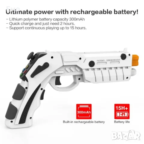 Пистолет с джойстик- контролер за Android, iOS - IPEGA - PSP12, снимка 4 - Друга електроника - 47831434