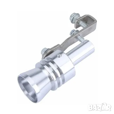 Алуминиев турбо накрайник за ауспух XL, снимка 2 - Аксесоари и консумативи - 55863986