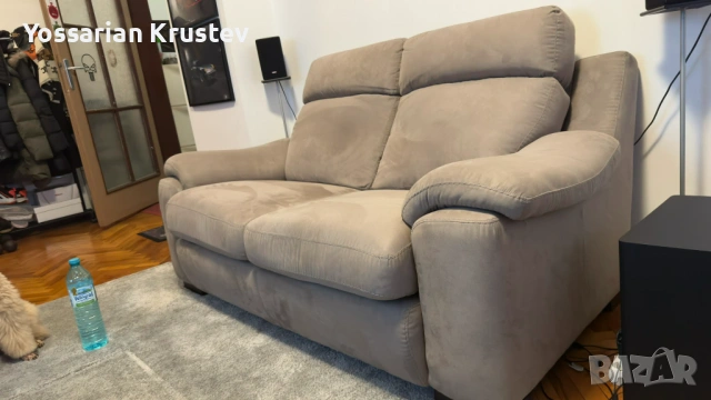 Продавам двуместен диван/канапе , снимка 13 - Дивани и мека мебел - 53603419
