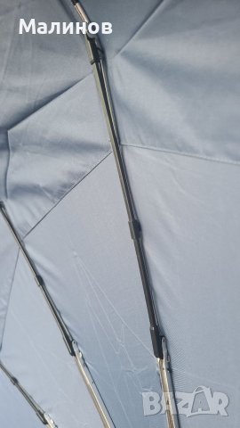 Автоматичен мъжки чадър за двама D130см с клапа за вятър , снимка 5 - Други стоки за дома - 41321888