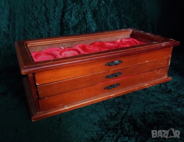 кутия за 30 броя джобни часовници, снимка 7 - Антикварни и старинни предмети - 51317069