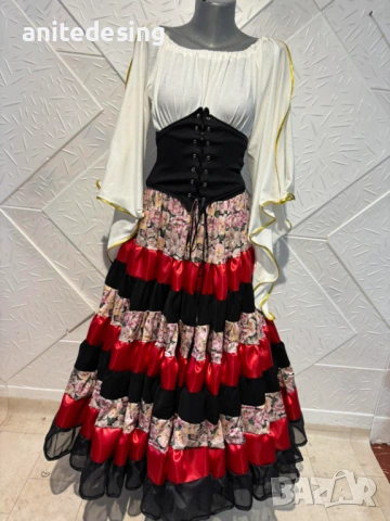 Костюм за ромски танци , снимка 7 - Костюми - 53580361