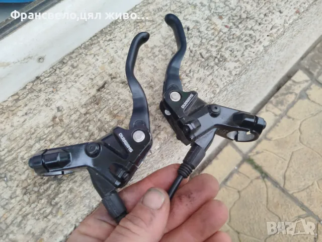Хидравлични спирачки за велосипед колело Shimano bl m 575, снимка 1