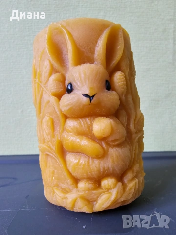 Свещи от пчелен восък и соев восък, снимка 2 - Други - 53562564