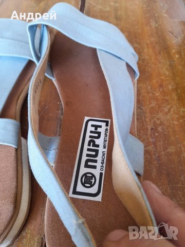 Стари дамски сандали Пирин, снимка 4 - Други ценни предмети - 41140023