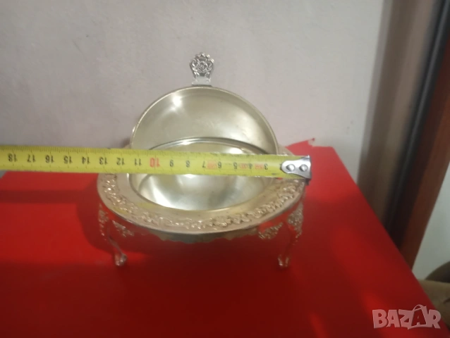 Съд за сладко,хайвер, снимка 3 - Други ценни предмети - 36237916