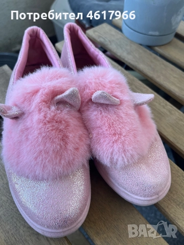 Розови зайчета , снимка 4 - Дамски ежедневни обувки - 52107767