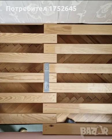 Детско розово легло Ikea, снимка 3 - Мебели за детската стая - 56241213