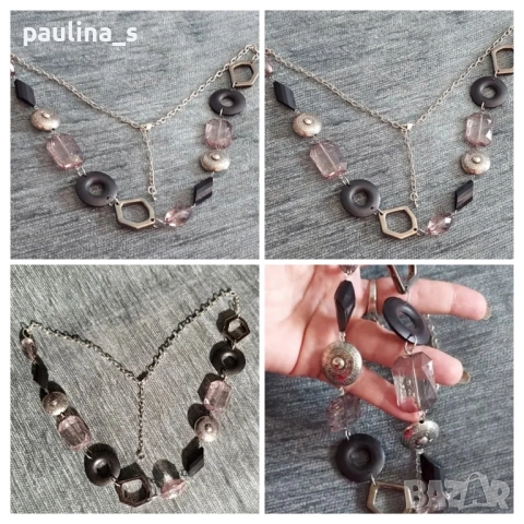 Шест различни колиета / Бюджетни колиета и гердани, снимка 8 - Колиета, медальони, синджири - 52184213