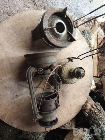 Стари Газени лампи, снимка 3 - Антикварни и старинни предмети - 53269332