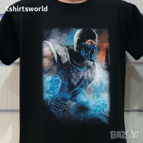 Нова детска тениска с дигитален печат героя от Mortal Kombat - Sub Zero (Суб Зиро), MK, снимка 3 - Детски тениски и потници - 36350006