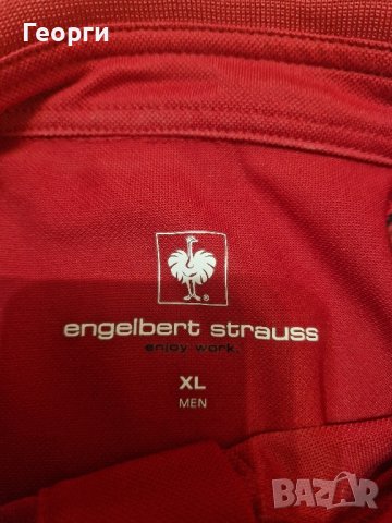 Мъжка тениска Engelbert Strauss Размер XL, снимка 2 - Тениски - 42311044