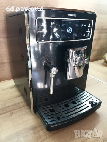 Saeco Xelsis - внос , с БГ меню , с кана за мляко и консумативи, снимка 3 - Кафемашини - 50997128