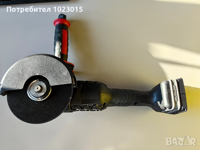 Акумулаторен ъглошлайф 125mm parkside performance 20v, снимка 2 - Други инструменти - 53434344