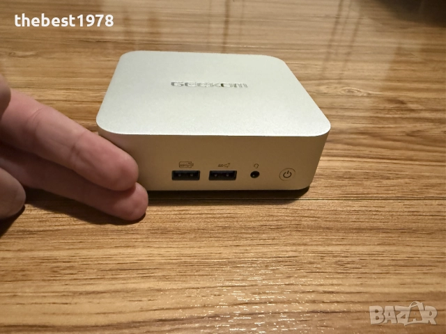 Geekom A7 Mini PC`Ryzen 9-7940HS/16GB DDR5/512GB SSD NVMe Gen 4, снимка 6 - Геймърски - 52725737