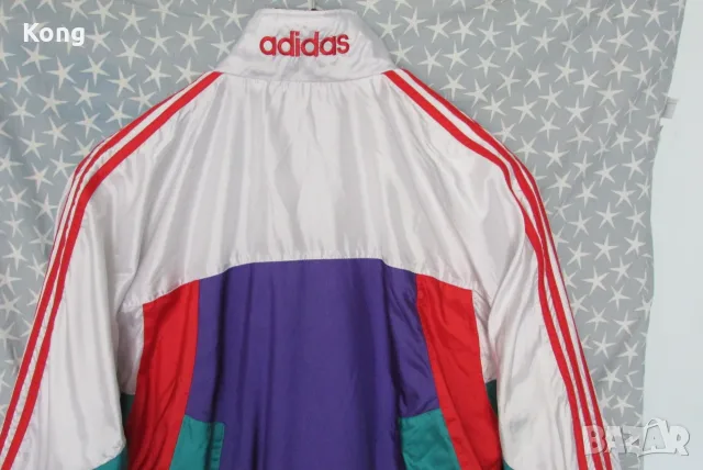 Adidas винтидж яке ROMA ITALIA суичър Serie A Италия Адидас Рома Diadora ретро горница , снимка 11 - Футбол - 56246890