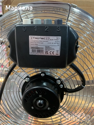 Подов вентилатор 44W / 3 степени на вентилация, снимка 9 - Вентилатори - 52084561