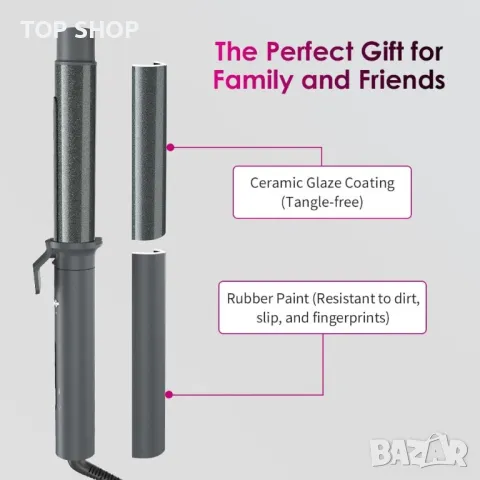 Маша за коса Faszin, нова автоматична маша с едно докосване, снимка 6 - Маши за коса - 49546313