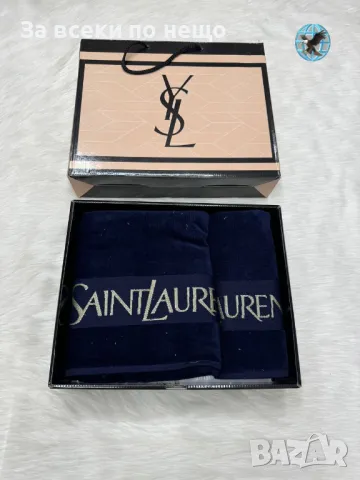 Yves Saint Laurent🔝Burberry Луксозни Хавлии - 2бр. в кутия - Налични Различни Цветове Код D2152, снимка 5 - Хавлиени кърпи - 49423283