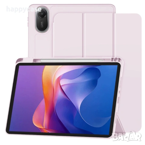 Xiaomi Redmi Pad 2 11.0" 2025 / FLEX Смарт кейс калъф със слот за стилус, снимка 4 - Таблети - 53053765