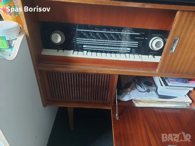радио грамофон шкаф хармония 20