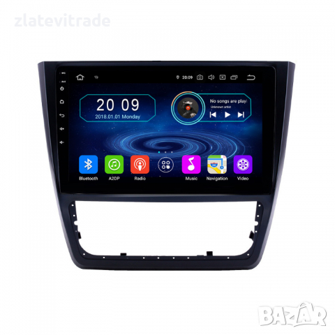 SKODA YETI 2009-2017 - 10.1'' Андроид НАВИГАЦИЯ, снимка 3 - Навигация за кола - 36279347