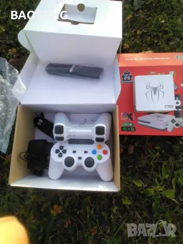 Нова G7 Android 14Игрова конзола и tv box в едно Plus Gaming TV Box 40,000 + Games WIFI 2 джойстика, снимка 12 - Nintendo конзоли - 48846845
