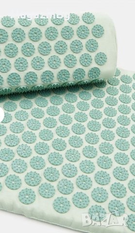 Постелка масажна и възглавница за акупресура масаж йога postelka , снимка 4 - Йога - 40465155