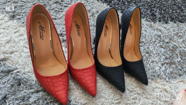 Обувки висок ток