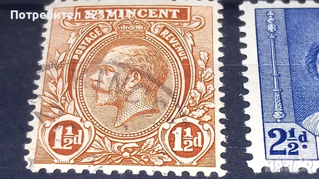 Филателия марки - St.Vincent, снимка 3 - Филателия - 48389916