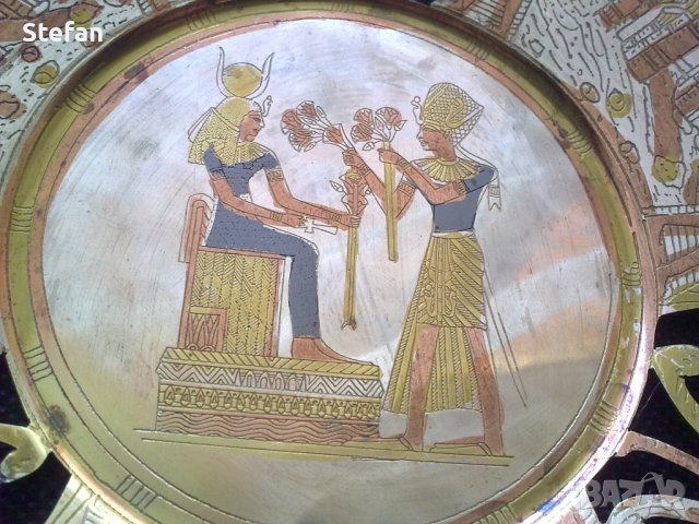 Медна египетска паница 