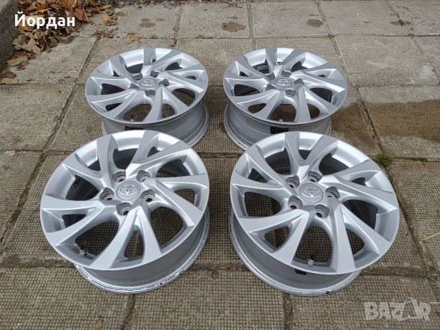 ОРИГИНАЛНИ джанти 16 '' цола 5x114,3 TOYOTA AURIS / Тойота 60,1 ET45, снимка 3 - Гуми и джанти - 52859419
