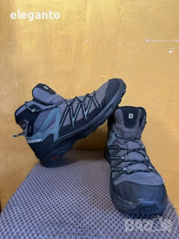 Висок клас мъжки туристически обувки Salomon DAINTREE MID GoreTex Boot's , №46, снимка 2 - Други - 53620256