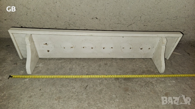 Ретро дървени етажерки закачалки, снимка 6 - Етажерки - 52395597