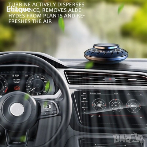 Соларен ултразвуков арома дифузер за автомобил,дом и офис JG-009, снимка 5 - Други стоки за дома - 52862470