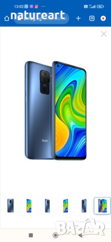 redmi note 9 midnight grey 4gb ram 128gb rom неразличим от нов, снимка 6 - Xiaomi - 41320118